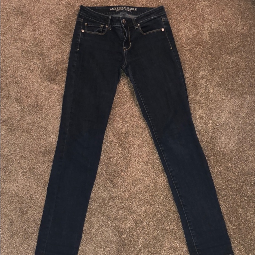 American Eagle jeans skinny super stretch sz 4